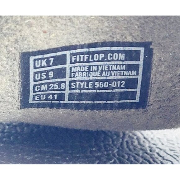 Fit‎ Flop Gold Animal Print Sandals - Size 9 - Picture 6 of 8